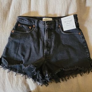 Abercrombie High Rise Cutoff Shorts
